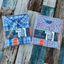 Bundle two lot New XXL relaxed fit Chaps buttondown mens