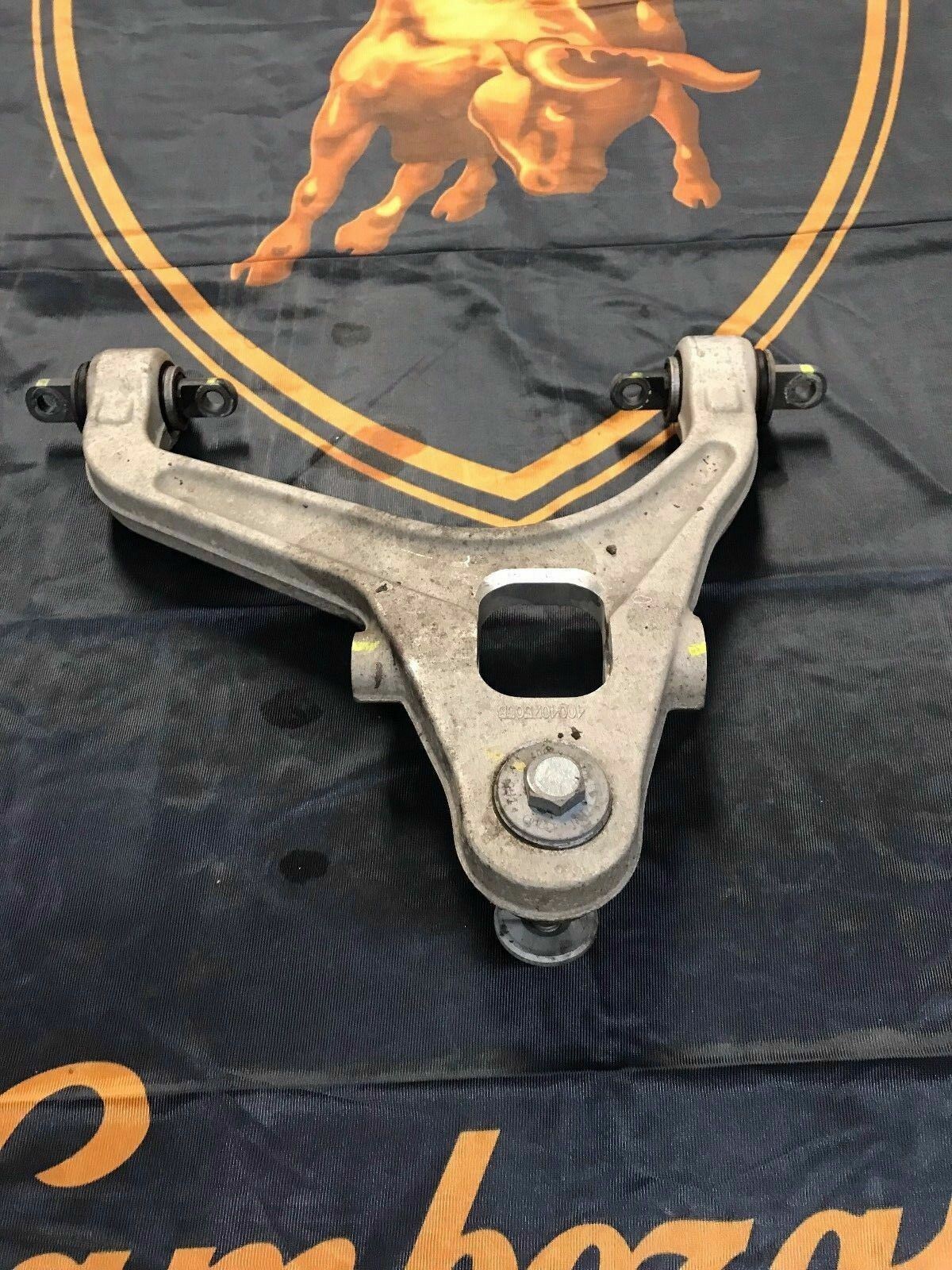 LAMBORGHINI GALLARDO FRONT LEFT LH UPPER CONTROL ARM OEM 400407505B