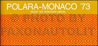 1973 Dodge Polara Und Monaco Bedienungsanleitung Handbuch Buch