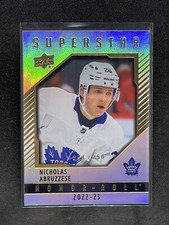 Nicholas  Abruzzese 22-23 Upper Deck Series 2 SuperStar Rookie 171/250