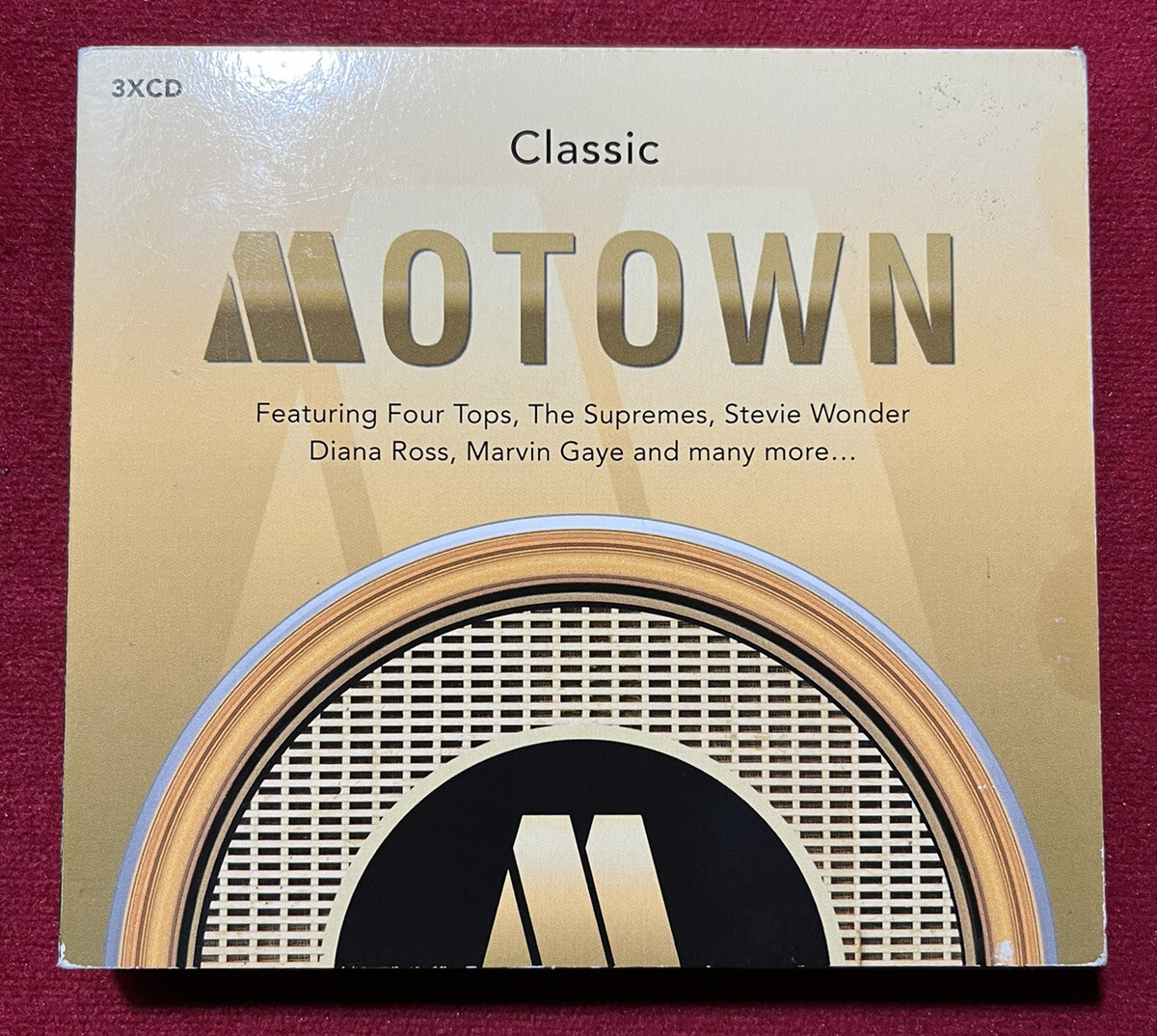 CLASSIC MOTOWN Various Artists 3X CD Set  60s 70s Soul (Spectrum) Very Good