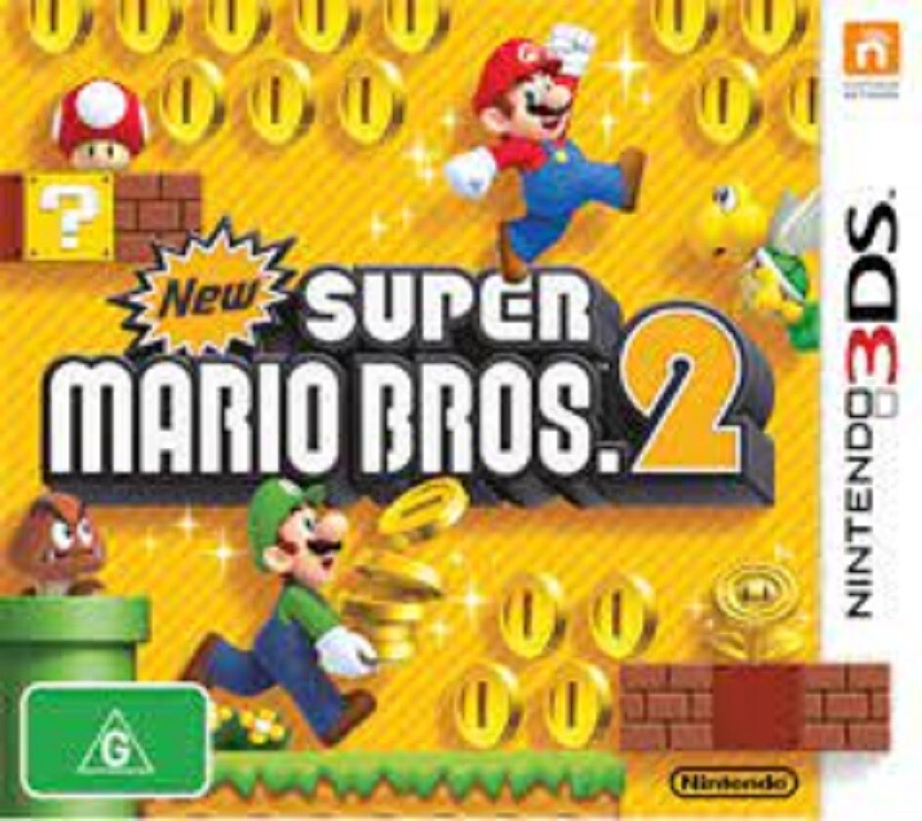 NEW SUPER MARIO BROS 2 NINTENDO 3DS (AUSTRALIAN RELEASE)