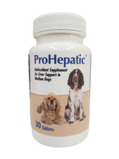 ProHepatic Liver Support Supplement for Medium Dogs - 30 Tablets