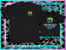 New Neo Geo Arcade Stick SNK Logo Men's T-Shirt American T-Shirt