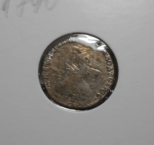 Russian Coins (Grivennik) 10 Kopeks 1790 Circulated Silver (2) - Picture 8 of 8