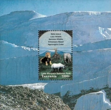 Tanzania 2000 - Tanzania National Park, Wildlife - Souvenir Sheet - 2086 - MNH
