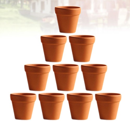 20PCS Pottery Clay Planters Flower Nursery Pots Air Planter Pot Statue Planter - Picture 2 of 9