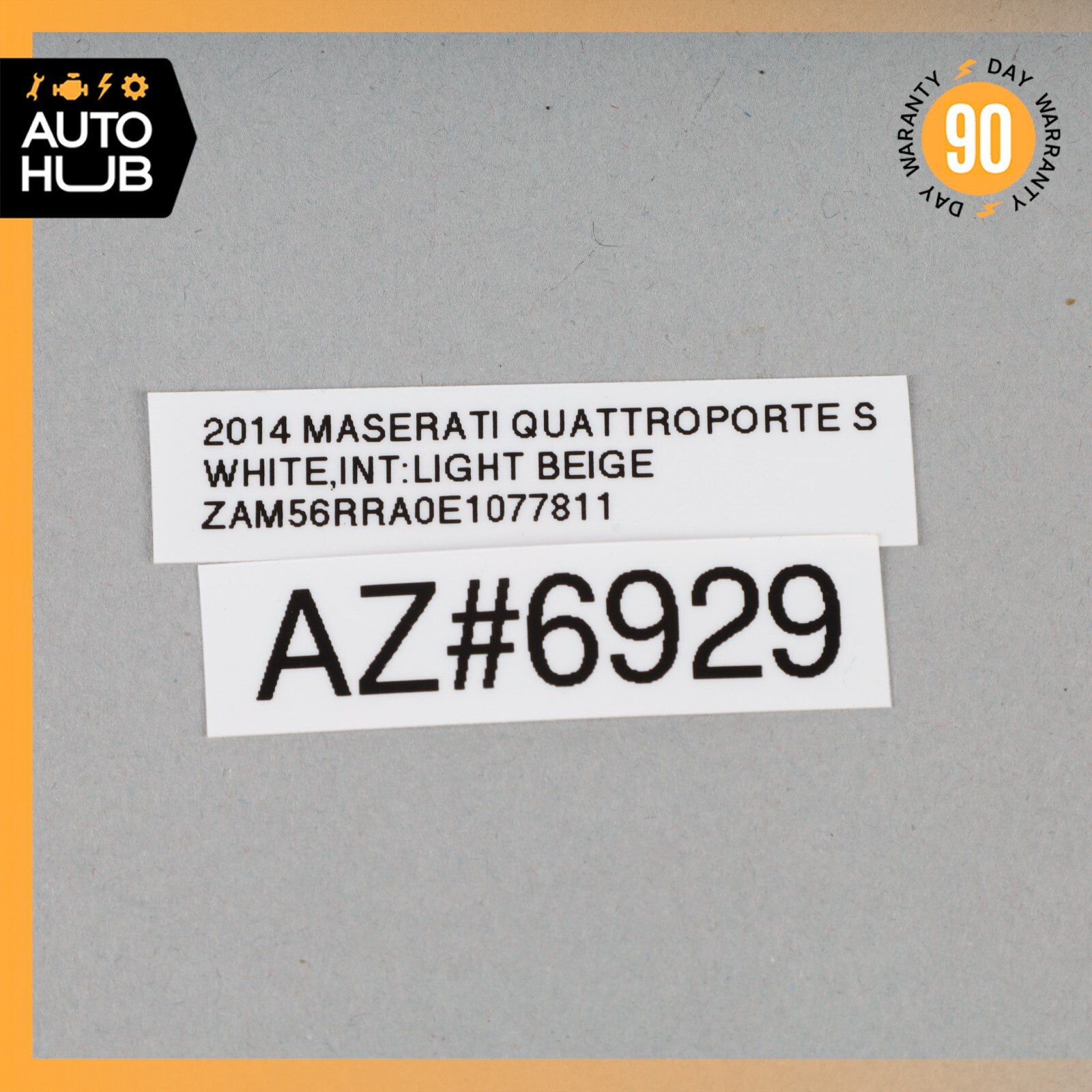 14-17 Maserati Quattroporte M156 Ghibli M157 Shark Fin Radio Antenna White OEM