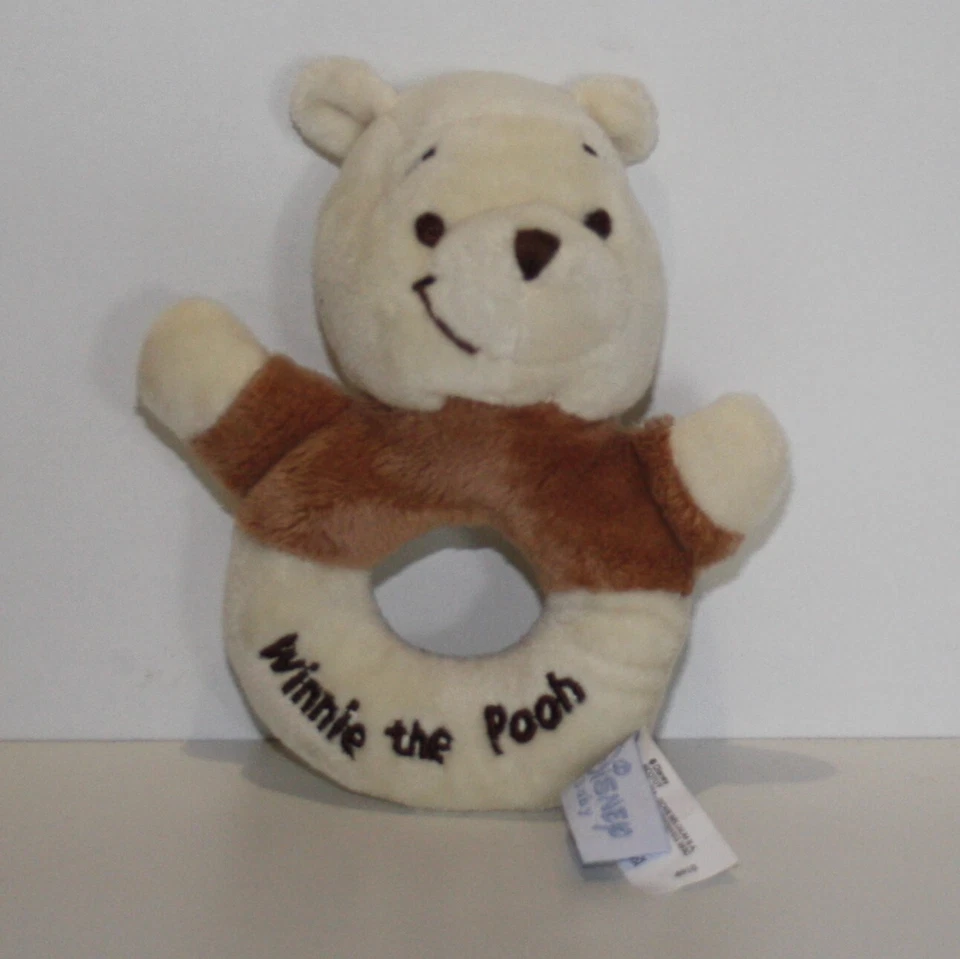 Doudou Hochet Ours Disney - Winnie - Photo 1/1
