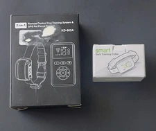 Remote Control Dog Training System + Dog Bark Collar for Small Medium Mini Dogs