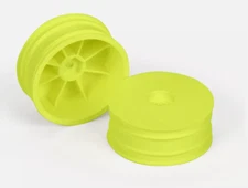 Pro-Line Racing Front 2WD Velocity 2.2" Wheel 12mm Hex B6, B6D Yellow [2735-02]