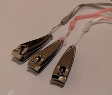 3 x Precision Safety Nail Clippers For Kids 8+ No File, Sharp Edges or Hinges