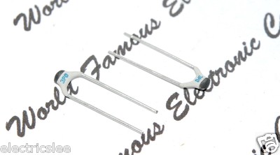6pcs - PHILIPS 3P 100V pitch:5mm NPO (NP0) Ceramic Capacitor (BK)