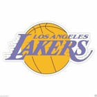 Los Angeles Lakers NBA Logo Basketball Vinyl Sticker for bumper, phone, xbox