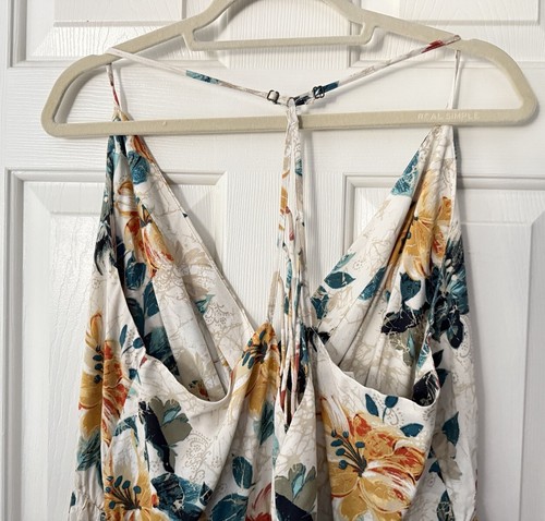 prendisole donna maurices taglia XL scollo a V multicolore floreale senza maniche - Foto 6 di 18