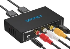 HDMI Audio Extractor 4K Splitter to Optical 3.5mm AUX L or R Coaxial Converte