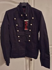 Aderlass Corsair Jacket Denim S Military Mittelalter Barock Victorias Gothik