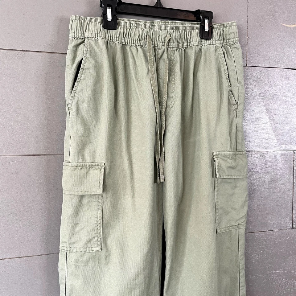 Sanctuary 轻便残留工装裤橄榄绿色女式 M 码 — 第 2/4 张图片