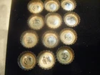 12 Vintage 1969 Disneyland coke Disney characters bottle caps