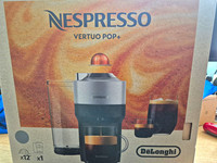 Nespresso Vertuo Pop+ Capsule Coffee Machine 19 Bar Black/Silver Vertuo