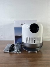 Xiapi Pro U1 White Compact HDMI Home Smart Gimbal Projector With Remote Control
