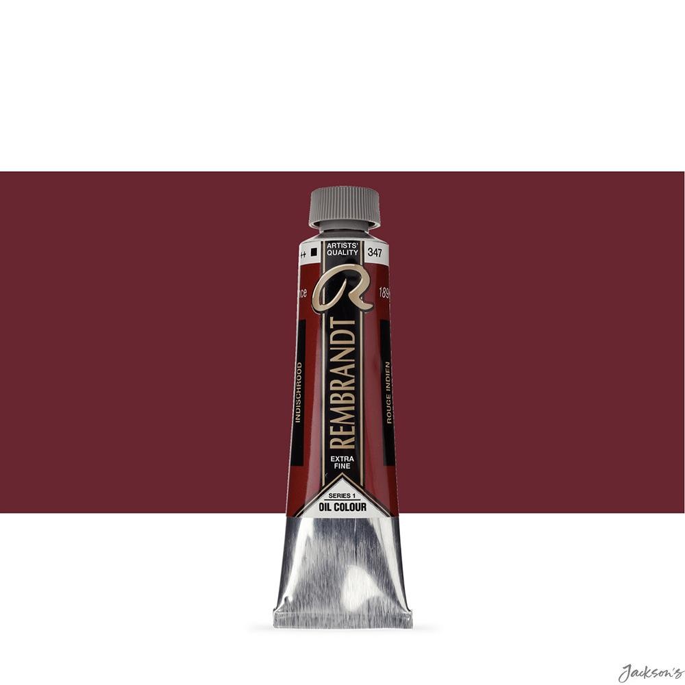 Royal Talens Rembrandt Oil Paint PR101 40ml Indian Red For Artists