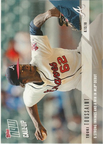 2018 Topps Now 593 Touki Toussaint