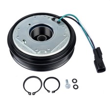 AC Compressor Clutch w/ Pulley Hub Coil Fits for GMC SIERRA 8CYL 1500 6CYL 5.3L