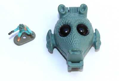 Star Wars MICRO MACHINES Mini Head Playset ''Greedo'' (Galoob 1996), lose
