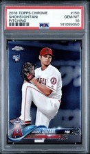 2018 Topps Pitching Shohei Ohtani ROOKIE #150 PSA 10 GEM MINT 💎Chase Pack💎