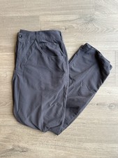 Rohan Travel Trousers Mens Dark Grey Lightweight Walking Hiking Outdoor Pants 34