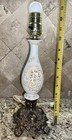 Vintage Cherub Brass And Porcelain Lamp — photo 4