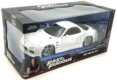 Jada Fast & Furious Mazda RX-7 1993 1:24 Modellauto Neu OVP
