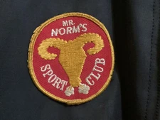 MR. NORM’S Grand Spaulding Dodge Chicago SPORT CLUB Jacket 1960’s Chi One’s