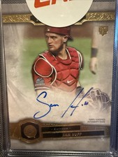 Sam Huff 2021 Topps Five Star Autographs #FSA-SF AUTO RC On Card Giants, Rangers