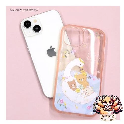 NEU Gourmandy Rilakkuma IIIFIT iPhone 15/14/13 kompatible Hülle Swan GRC-348A - Bild 2 von 4