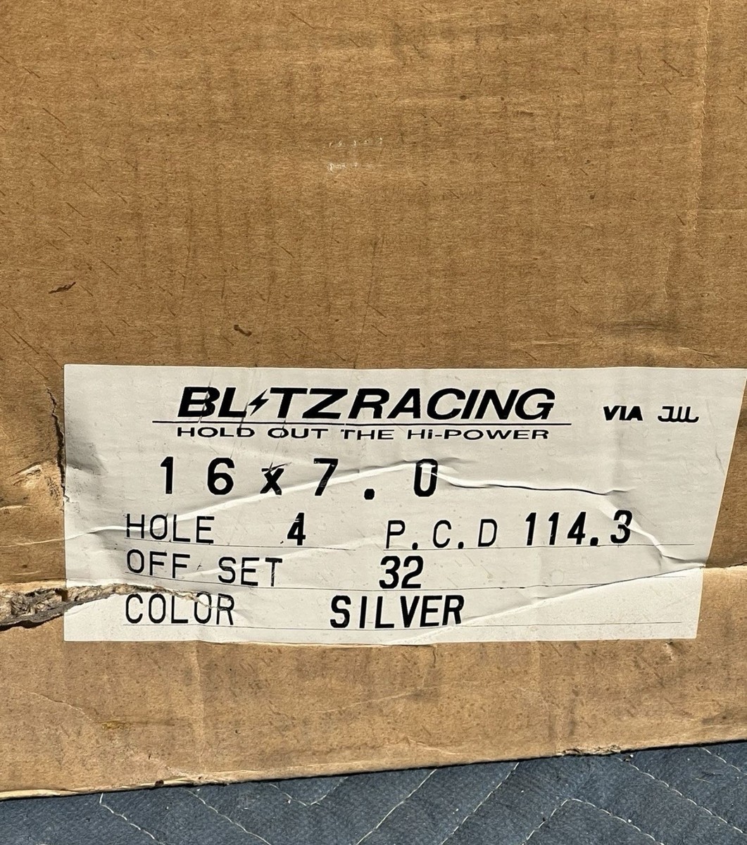 BLITZ Racing Wheel Type 01(Made in Japan) | eBay