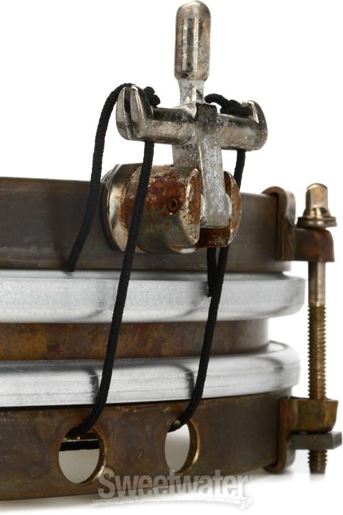 A&F Drum Company Pancake Snare Drum - 12" - Brass