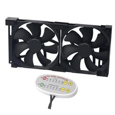 12V RV Fridge Ventilation 12v rv fridge fan with two speed control modes