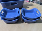 Rachael Ray 10 Piece Cobalt Blue Stoneware-3oz, 10oz, 4qt, 9x9 — photo 4