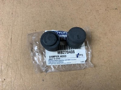 Original OE Mitsubishi MOTORHAUBE Topper Gummis X 2 MB270408 MB27-0408 NEU PORTOFREI!