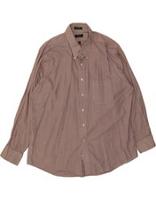 IZOD Herren Hemd Größe 18 2XL rot gestreift...