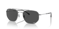 Ray-Ban RB3707 Polished Gunmetal/Grey Polarized Chromance 57 mm Sunglasses