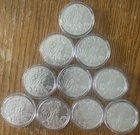 U.S. Mint 2023 American Eagle 1 oz Silver Coins Lot of 10 .999 Fine Silver