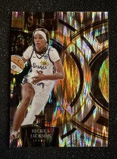 2024 Panini Select WNBA - Premier Rickea Jackson #127 Silver Flash Prizm (RC)