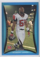 2008 Bowman Chrome Blue Refractor 108/150 Robert James #BC38 Rookie RC 0b0