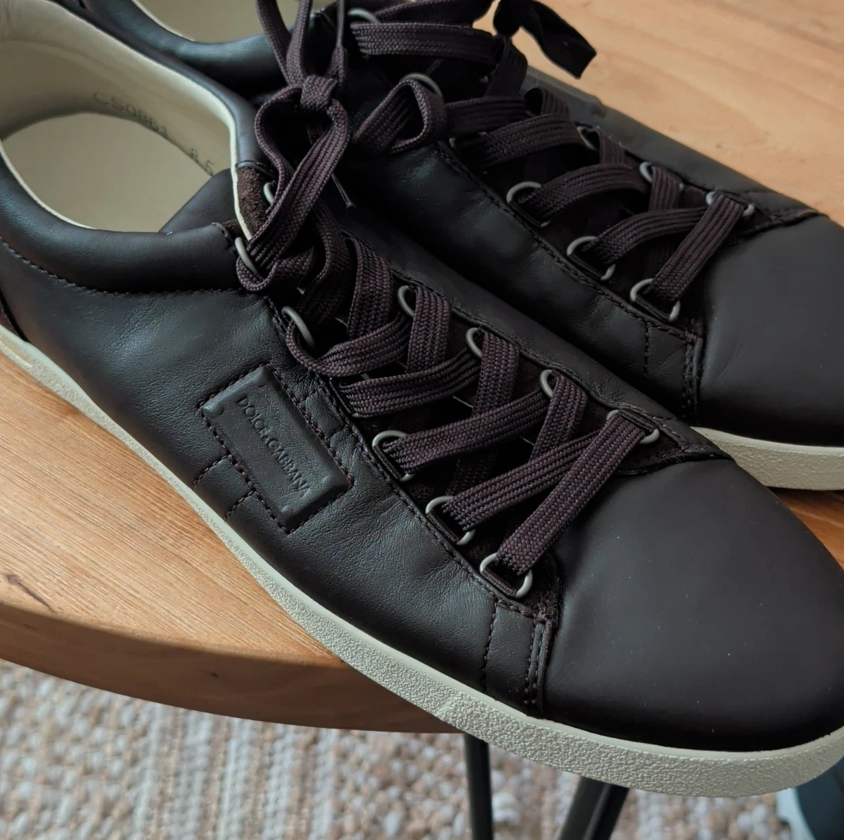 Dolce&Gabbana Black Solid Casual Shoes for Men for sale | eBay