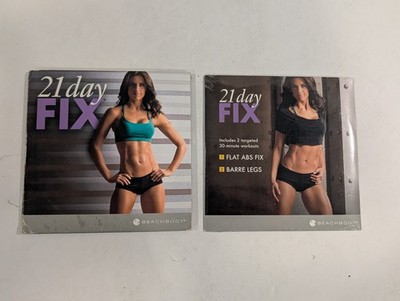 Beachbody 21 Day Fix 2 DVD Disc Set + NEW SEALED Bonus Disc | Autumn Calabrese