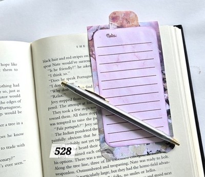 Set of 3 Handmade Reading Review Cards Bookmarks Book Lover Gift FREE SHIPPING