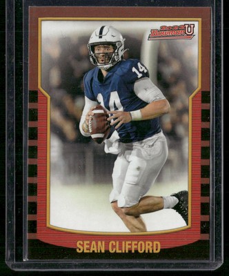2021-22 Bowman University #2KB-13 Sean Clifford 2000 Bowman